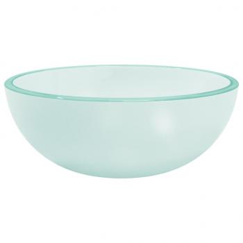 Waschbecken Hartglas 30x12 cm Matt