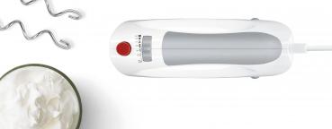 Bosch MFQ3530 Handrührgerät, 450W, 5 Geschwindigkeitsstufen, weiß/grau