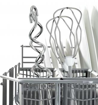 Bosch MFQ3530 Handrührgerät, 450W, 5 Geschwindigkeitsstufen, weiß/grau