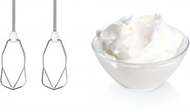 Bosch MFQ3530 Handrührgerät, 450W, 5 Geschwindigkeitsstufen, weiß/grau