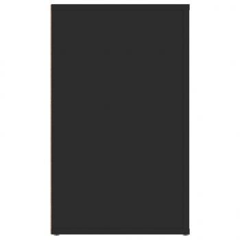 Nachttisch Schwarz 50x36x60 cm Holzwerkstoff