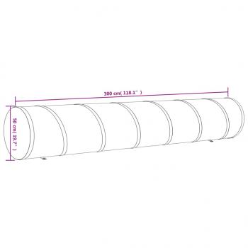 Hundetunnel Blau Ø 50x300 cm Polyester