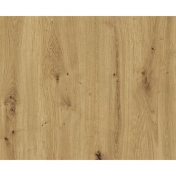 FMD Couchtisch mit 2 offenen Fächern 91,8x71,5x45cm Weiß Artisan-Eiche