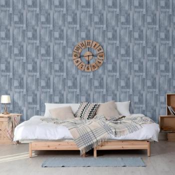 ARDEBO.de - DUTCH WALLCOVERINGS Tapete Wood Grau
