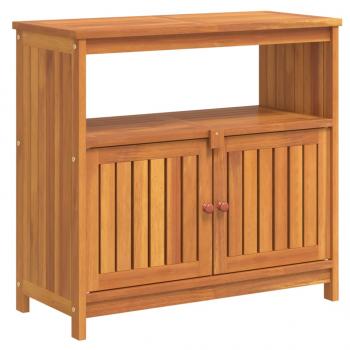 Garten-Konsolentisch 80x35x75 cm Massivholz Akazie
