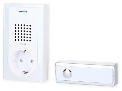 ARDEBO.de M-E FG-2.2 Funk-Gong mit Durchstecker (41100)