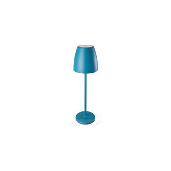 ARDEBO.de Megatron TAVOLA Akku-Tischleuchte 2W, Up & Down, 350lm, 2700K, blau (MT68053)