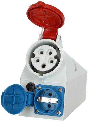 Mennekes (1650) Doppelbox mit TwinCONTACT