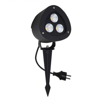 ARDEBO.de Megatron Gartenstrahler GARTIA L 20W-2200lm/830, 3000K, anthrazit (MT70802)