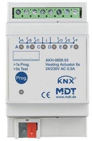 ARDEBO.de MDT AKH-0600.03 Heizungsaktor 6-fach 3TE REG