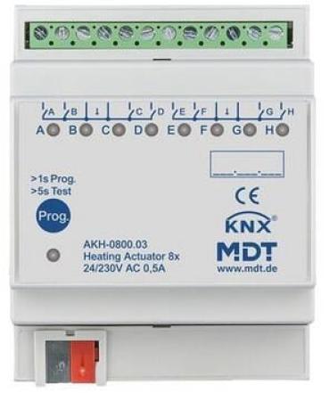 ARDEBO.de MDT AKH-0800.03 Heizungsaktor 8-fach 4TE REG