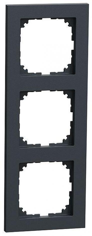 ARDEBO.de Merten Rahmen, M-Pure, 3fach, anthrazit (MEG4030-3614)
