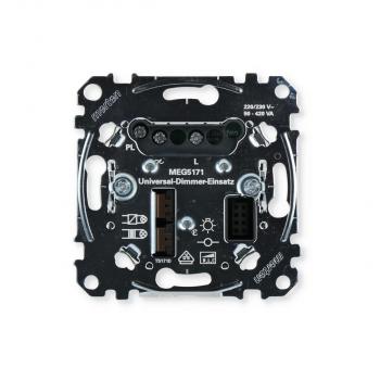 Merten Universal-Dimmer-Einsatz, Argus Präsenzmelder, Unterputz-Einsätze mit PlusLink (MEG5171-0000)