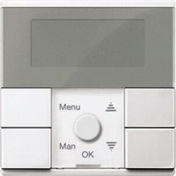 ARDEBO.de Merten Zeitschaltuhr-Modul, System M, polarweiß glänzend (MEG5755-0319)