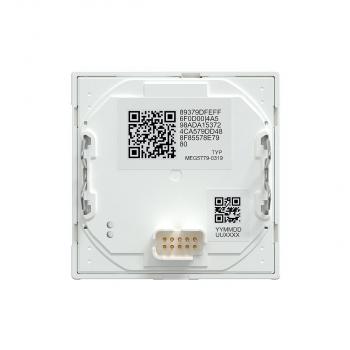 Merten Connected Raumtemperaturregler-Modul, System M, aktivweiß glänzend (MEG5779-0325)