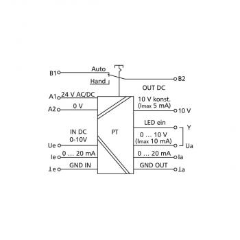 Metz Connect 110501 Potentialtrenner PT-C12 24 V AC/DC