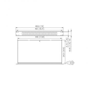 Metz Connect 150255BA06-E OpDAT fix Patchfeld splice 6xSC-Duplex OM3