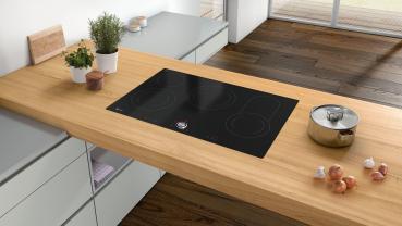 Neff T18PT16X0 N70 Autarkes Glaskeramik Kochfeld, Glaskeramik, 80 cm breit, TwistPad, Flächenbündig