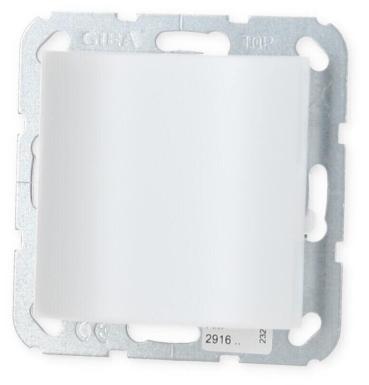 Notrufset System 55, Reinweiß glänzend, Gira 291403