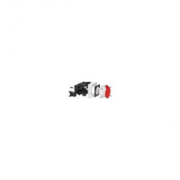 ARDEBO.de OBO Bettermann 71GDCEE32 CEE-Geräteeinbaudose, 1-fach, 32 A, weiß (6119485)