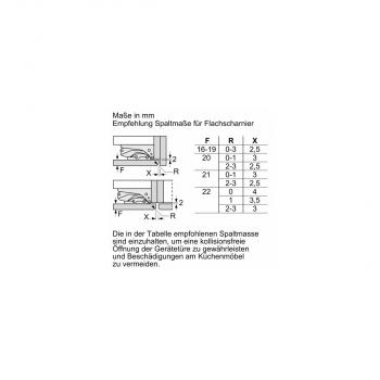 Neff KI5862FE0 N50 Einbau Kühl-Gefrierkombination, Nischenhöhe: 177,2cm, 269L, Festtürtechnik, LED Beleuchtung, Fresh Safe