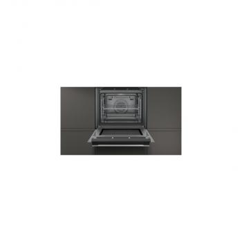 Neff E1CCE4AN1 N50 EEK: A Einbauherd, 60 cm breit, 71 L, CircoTherm, LCD-Display, Schnellaufheizung, Edelstahl