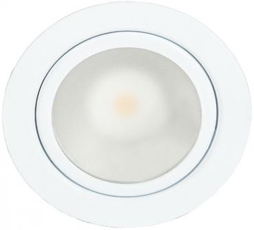ARDEBO.de Nobile N 5020 COB LED Möbeleinbauleuchte, 3,3W, IP20, weiß (1850208410)