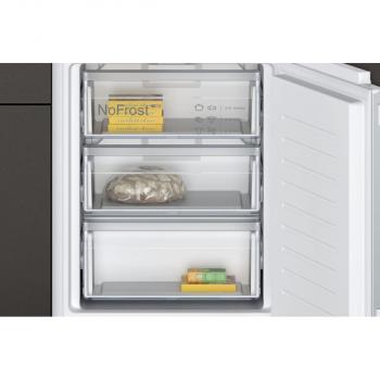 Neff KI7862FE0 N50 Einbau Kühl-Gefrierkombination, 54 cm breit, 260 L, NoFrost, Festtürtechnik, SuperFreeze, LED Beleuchtung