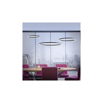 Paul Neuhaus LED Pendelleuchte, anthrazit, runde Form, dimmbar, Memory Funktion, modern, 38W, 5250lm (2382-13)