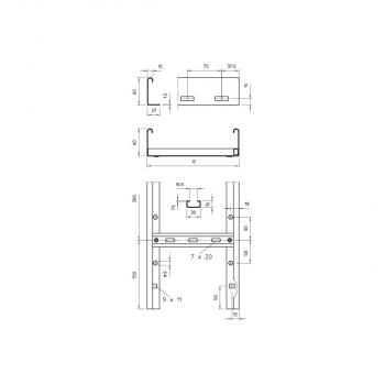 OBO Bettermann LG 640 VS 3 FS Kabelleiter (6208544)