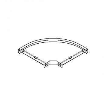 OBO Bettermann RB 90 630 FS 90°-Bogen 60 (6043232)