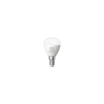 Philips Hue White & Color Ambiance Lampe, 5,1W, E14,470lm, Tropfenform (929003573601)