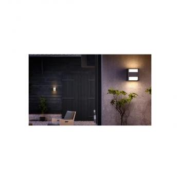 Philips myGarden LED Wandleuchte, 4,5W, 800lm, anthrazit (915005193701)