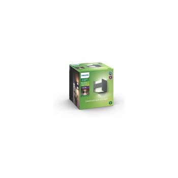 Philips myGarden LED Wandleuchte, 4,5W, 800lm, anthrazit (915005193701)