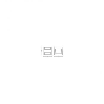 Philips myGarden LED Wandleuchte, 4,5W, 800lm, anthrazit (915005193701)