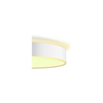 Philips Hue Devere Mittelgroße LED Deckenleuchte, Dimmschalter, 19,2W, 2450lm, 4000K, weiß (915005997601)