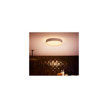 Philips Hue Devere Mittelgroße LED Deckenleuchte, Dimmschalter, 19,2W, 2450lm, 4000K, weiß (915005997601)