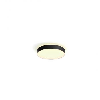 ARDEBO.de Philips Hue Enrave LED Deckenleuchte L, Dimmschalter, 33,5W, 4300lm, 4000K, schwarz (915005996901)