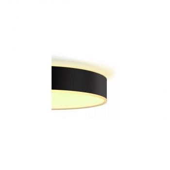 Philips Hue Enrave LED Deckenleuchte L, Dimmschalter, 33,5W, 4300lm, 4000K, schwarz (915005996901)