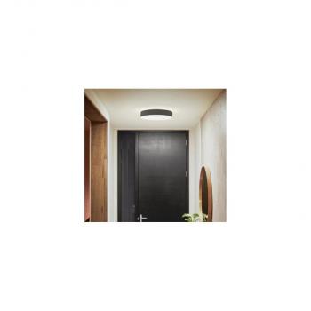 Philips Hue Enrave LED Deckenleuchte M, Dimmschalter, 19,2W, 2450lm, 4000K, schwarz (915005996701)