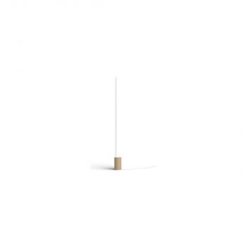 Philips Hue Gradient Signe LED Stehleuchte, 29W, 2550lm, 4000K, oak (929003479701)