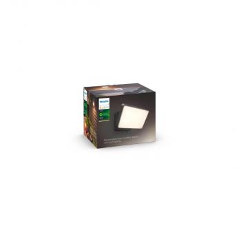 Philips Hue Welcome Outdoor LED Flutlicht, 20,5W, 2600lm, 2700K, schwarz (915005731602)