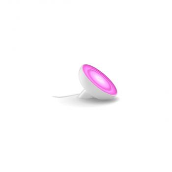 ARDEBO.de Philips Hue White & Color Ambiance Bloom LED Tischleuchte, 6W, 500lm, 4000K, weiß (929002375901)