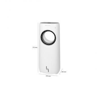 ProfiCare PC-LK 3088 3in1 Luftkühler, Luftbefeuchter, Luftreiniger, 3 Stufen, Timer, Fernbedienung, weiß-titan (330880)