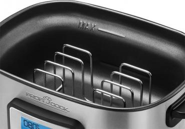 ProfiCook PC-SV 1112 Sous Vide Garer, edelstahl/schwarz