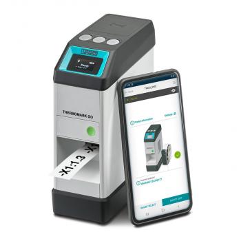 Phoenix Contact Thermotransferdrucker - THERMOMARK GO, inkl. Zubehör, 203dpi, USB/Bluetooth (1090747)