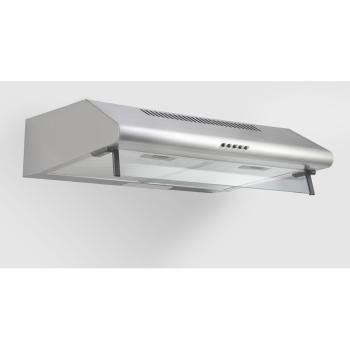 ARDEBO.de PKM UBH4060-2H Unterbauhaube, 60 cm breit, Umluftbetrieb, Abluftbetrieb, Fettfilter spülmaschinenfest, LED, edelstahl