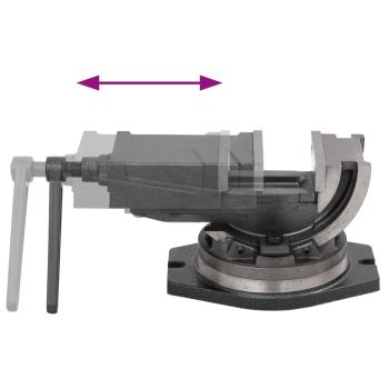 2-Achsen-Schraubstock Kippbar 100 mm