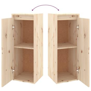 TV-Schränke 2 Stk. Massivholz Kiefer