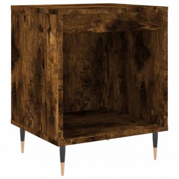 ARDEBO.de - Nachttisch Räuchereiche 40x35x50 cm Holzwerkstoff